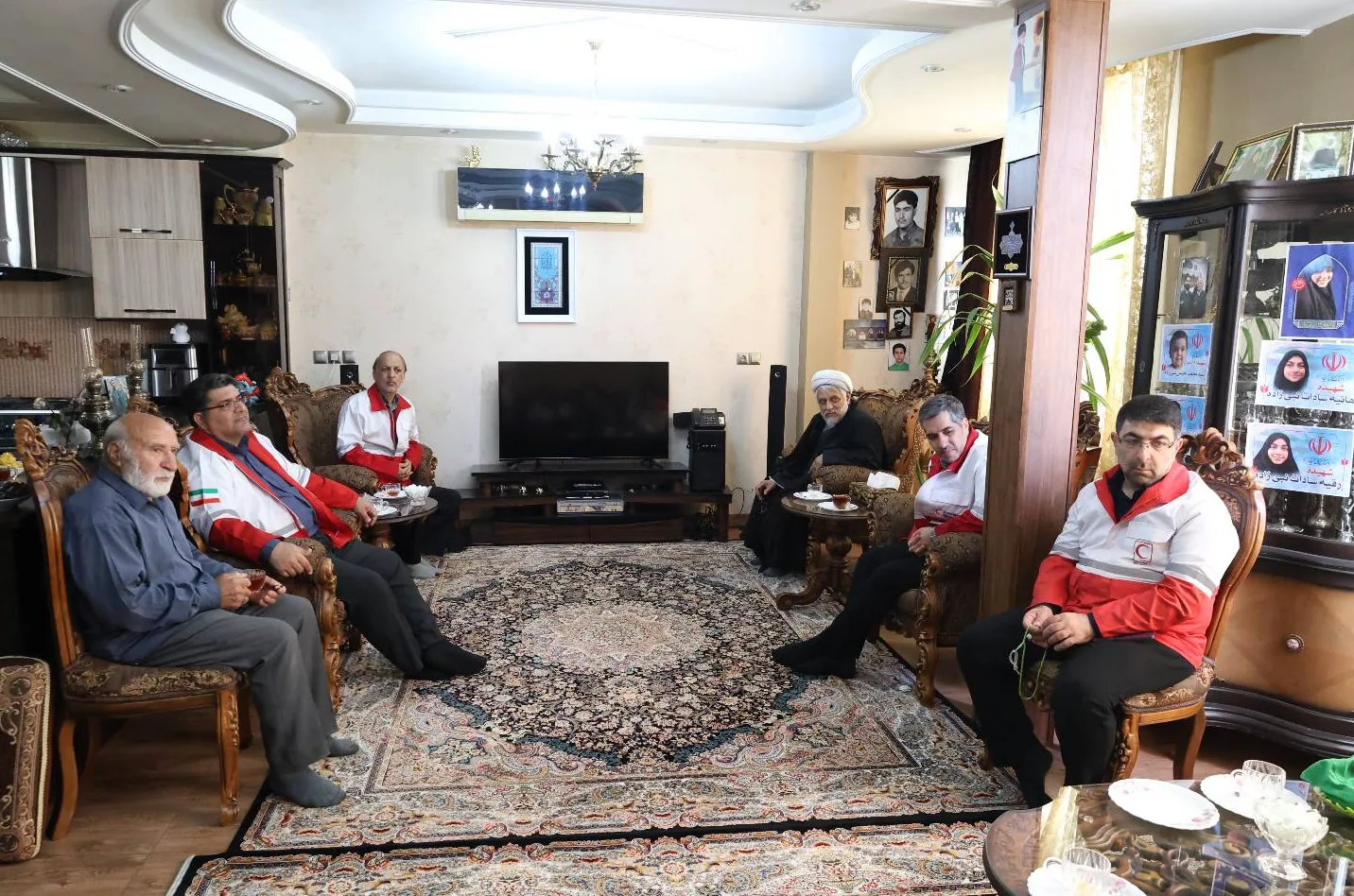 دیدار با خانواده شهدا