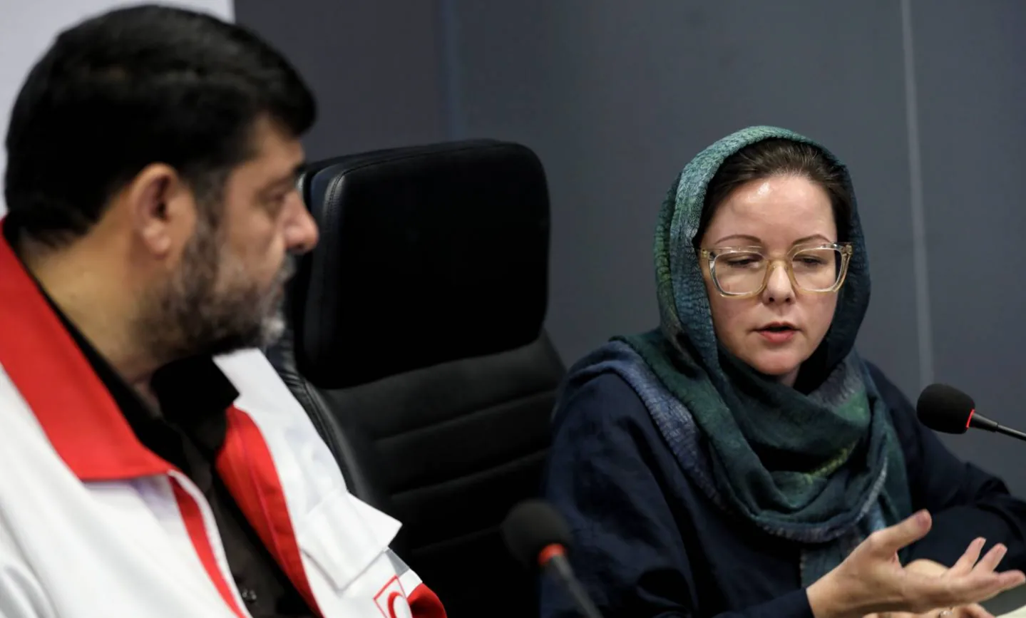 دیدار هلال‌احمر و سازمان ملل