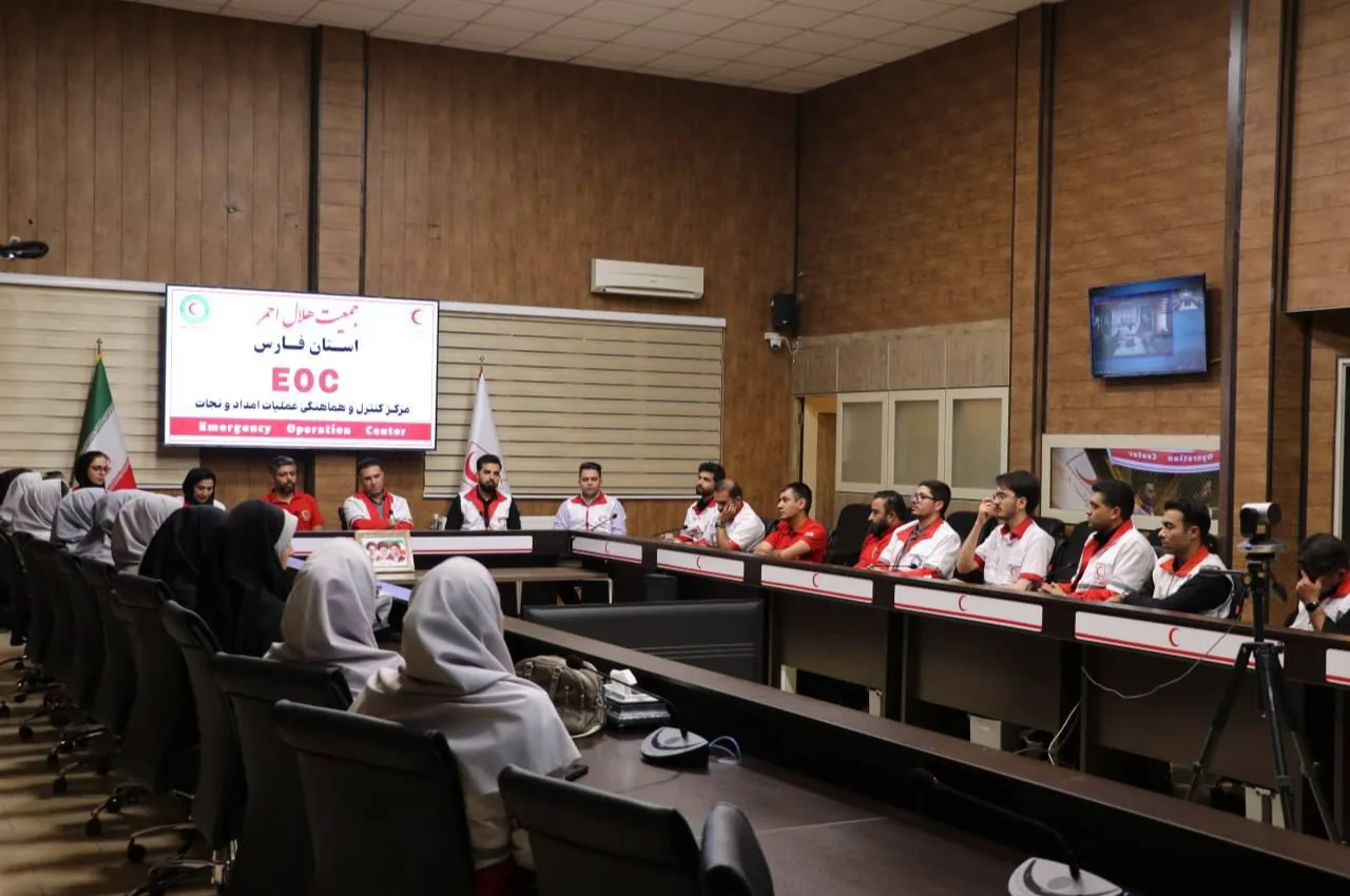 نشست تخصصی مرکز کنترل و هماهنگی عملیات در فارس
